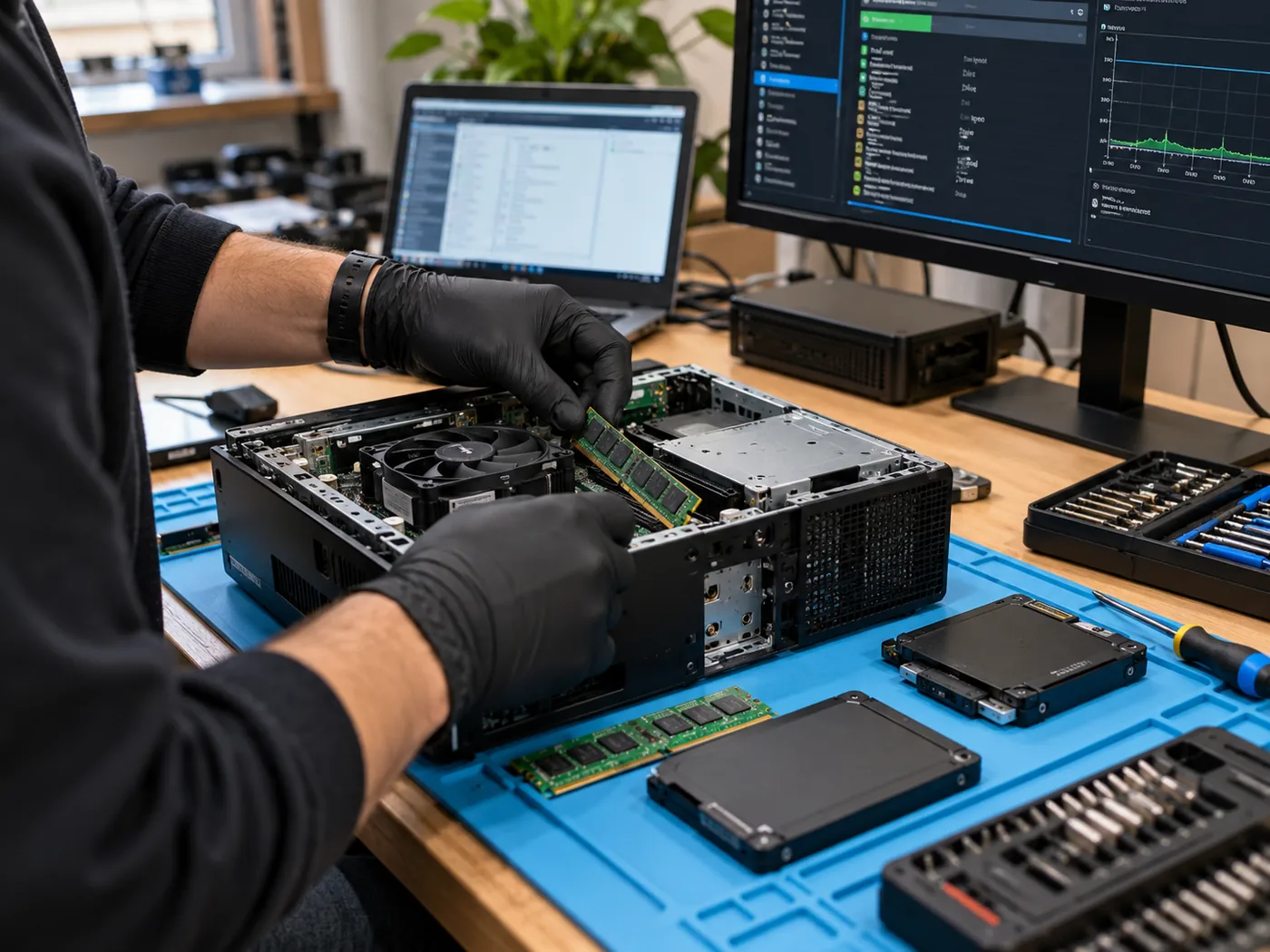 Hardware & Systemwartung — illustrative image